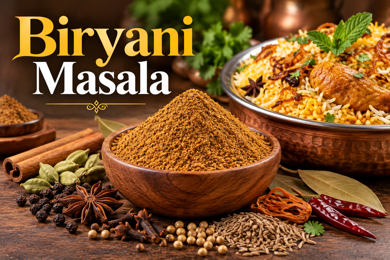 Sattva Dust’s organic Biryani Masala delivers authentic, low-temp processed aromatic spices for rich flavor, vibrant color, and clean-label quality in bulk food processing.